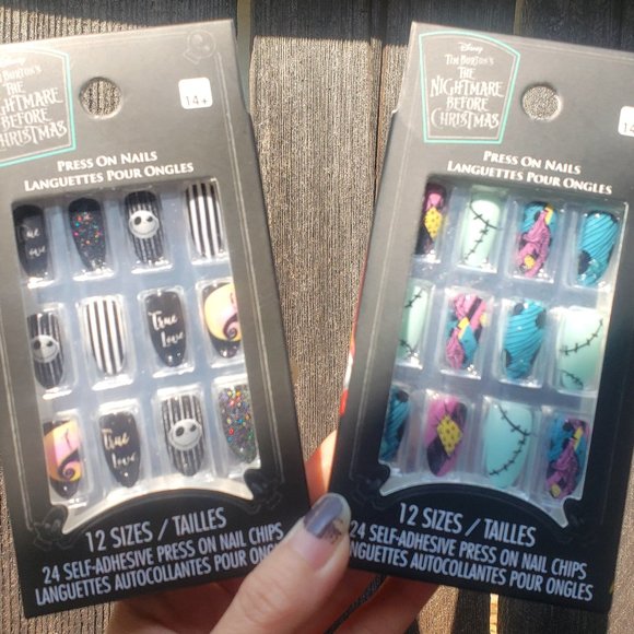 Disney Other - HP! 💖 Nightmare Before Christmas Press On Nails NIB!